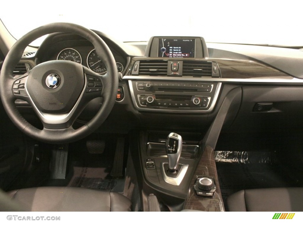 2012 BMW 3 Series 328i Sedan Black Dashboard Photo #78964265