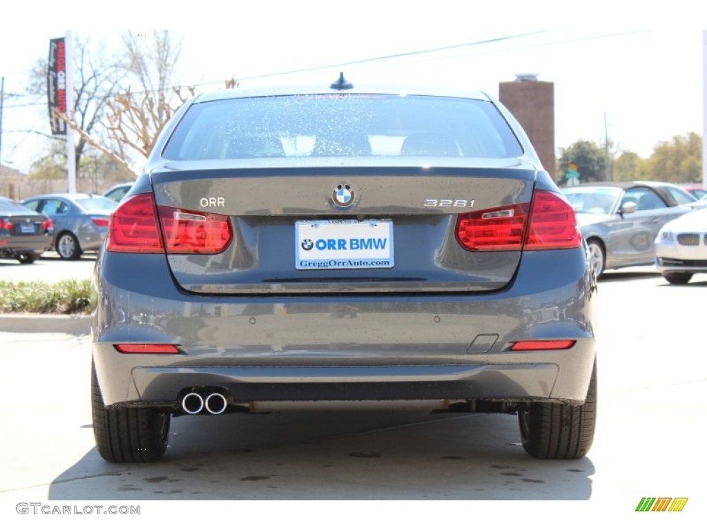 2013 3 Series 328i Sedan - Mineral White Metallic / Black photo #8