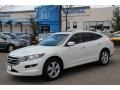 White Diamond Pearl - Accord Crosstour EX-L 4WD Photo No. 1