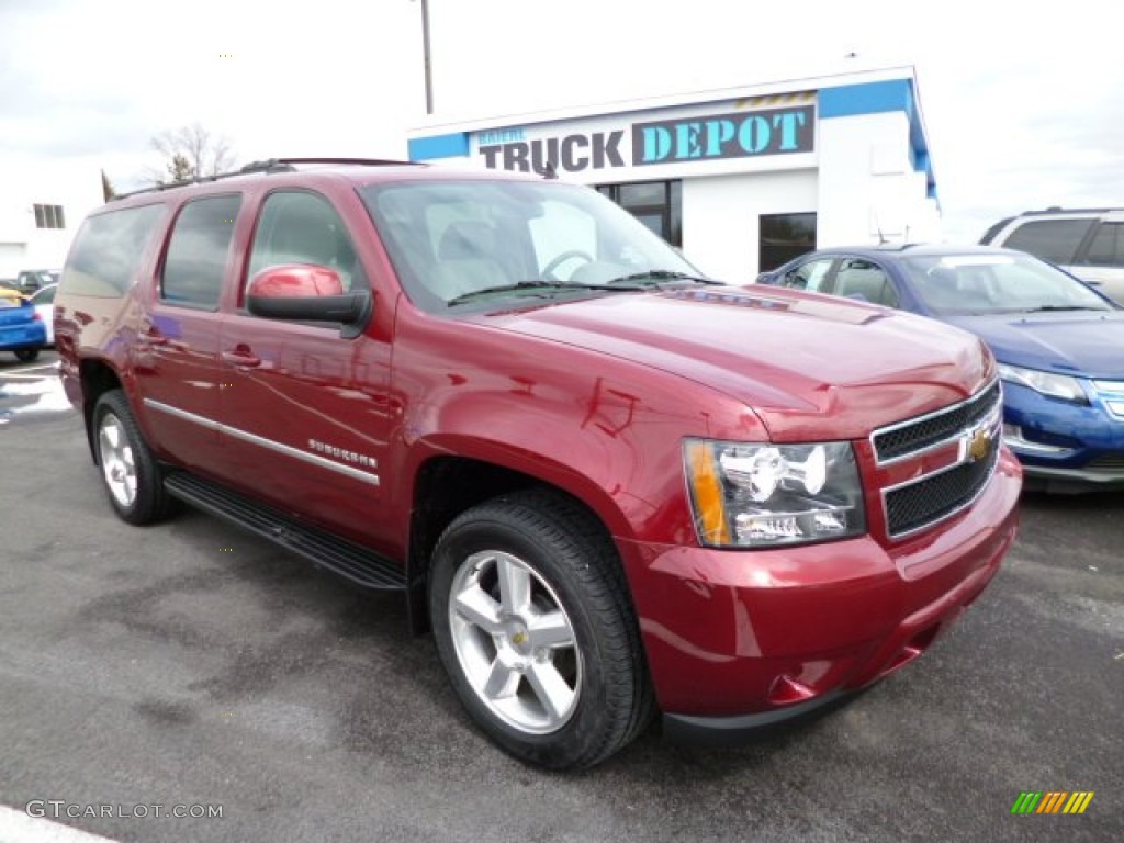 Red Jewel Tintcoat Chevrolet Suburban