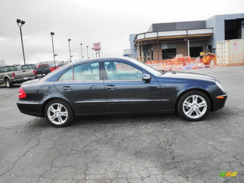 2005 E 500 Sedan - Midnight Blue / Stone photo #1