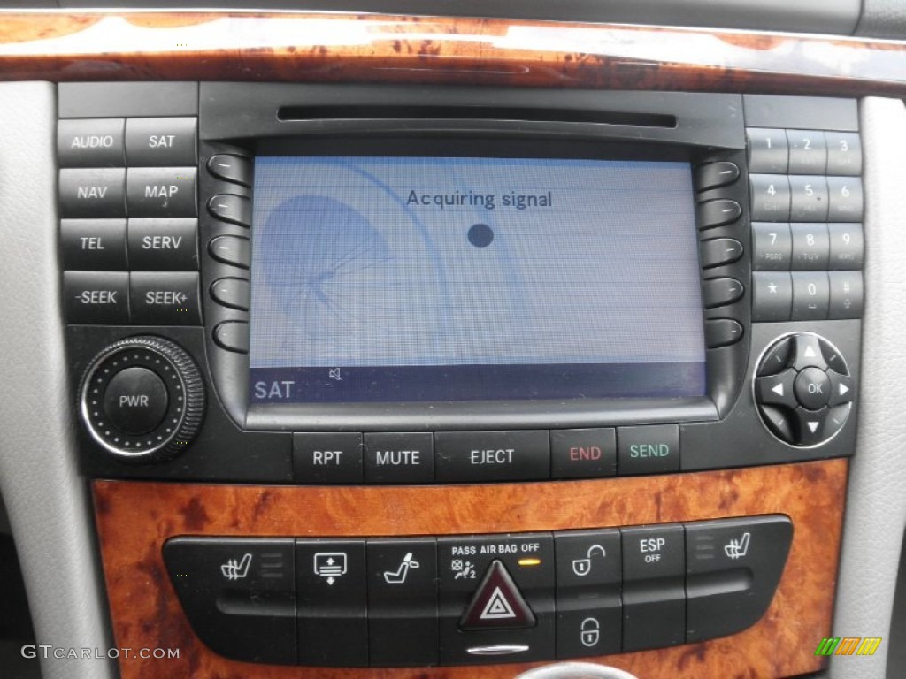 2005 E 500 Sedan - Midnight Blue / Stone photo #9
