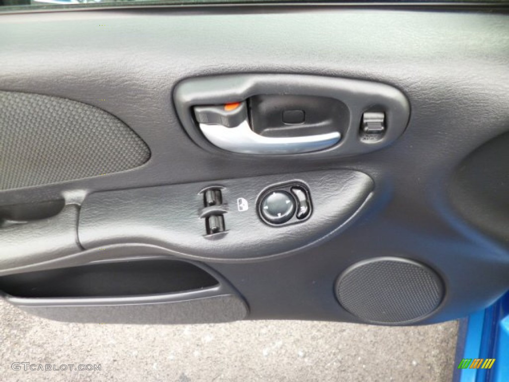 2004 Dodge Neon SRT-4 Dark Slate Gray Door Panel Photo #78966030
