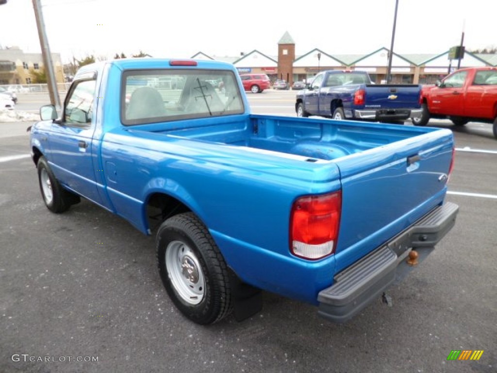 Bright Atlantic Blue Metallic 2000 Ford Ranger XL Regular Cab Exterior Photo #78966157