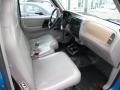 Medium Graphite 2000 Ford Ranger XL Regular Cab Interior Color