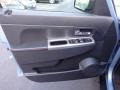 2012 Jeep Liberty Dark Slate Gray/Polar White with Orange Accents Interior Door Panel Photo