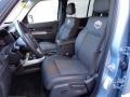 2012 Jeep Liberty Dark Slate Gray/Polar White with Orange Accents Interior Front Seat Photo
