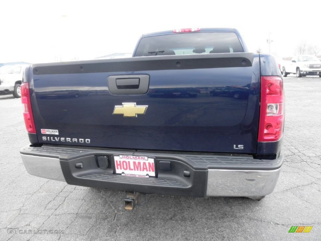 2009 Silverado 1500 LS Extended Cab - Imperial Blue Metallic / Dark Titanium photo #17