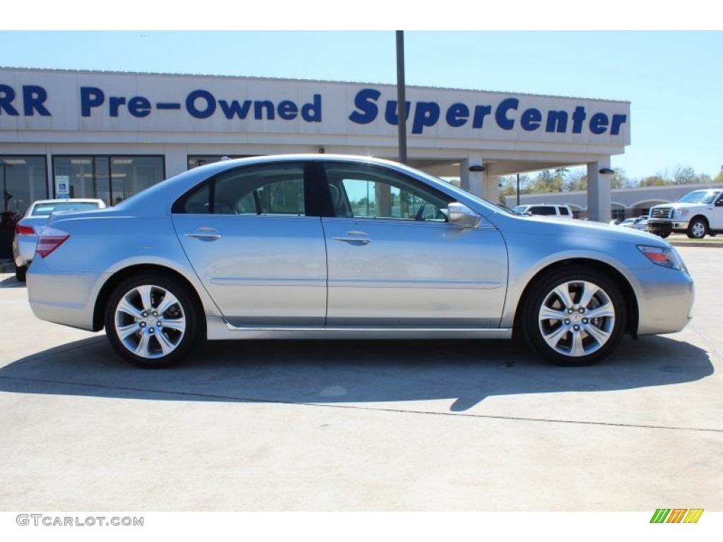 2010 RL Technology - Platinum Frost Metallic / Taupe Gray photo #6