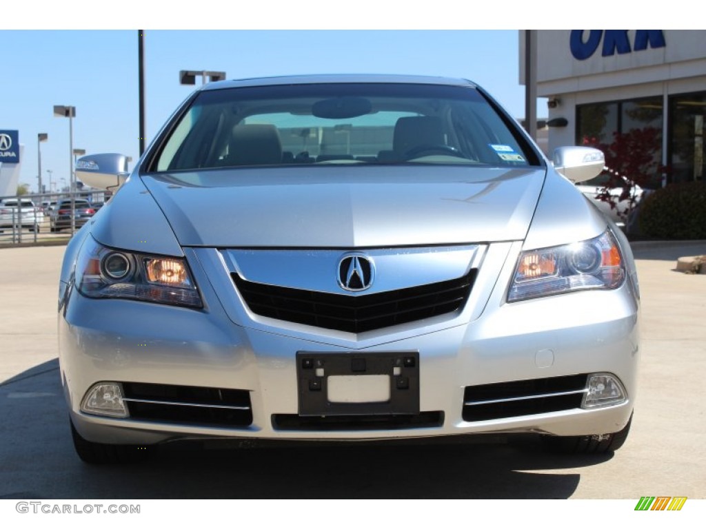 2010 RL Technology - Platinum Frost Metallic / Taupe Gray photo #7