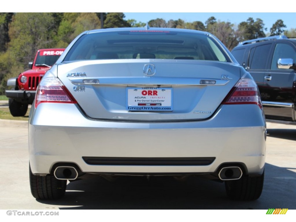 2010 RL Technology - Platinum Frost Metallic / Taupe Gray photo #8