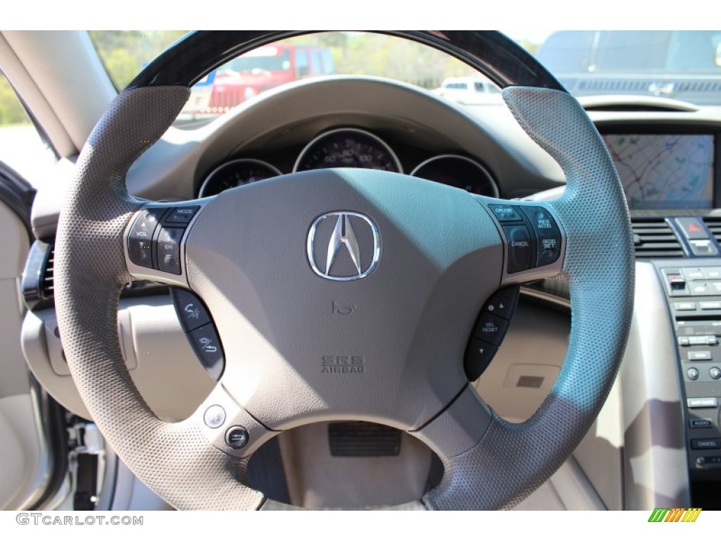 2010 RL Technology - Platinum Frost Metallic / Taupe Gray photo #14
