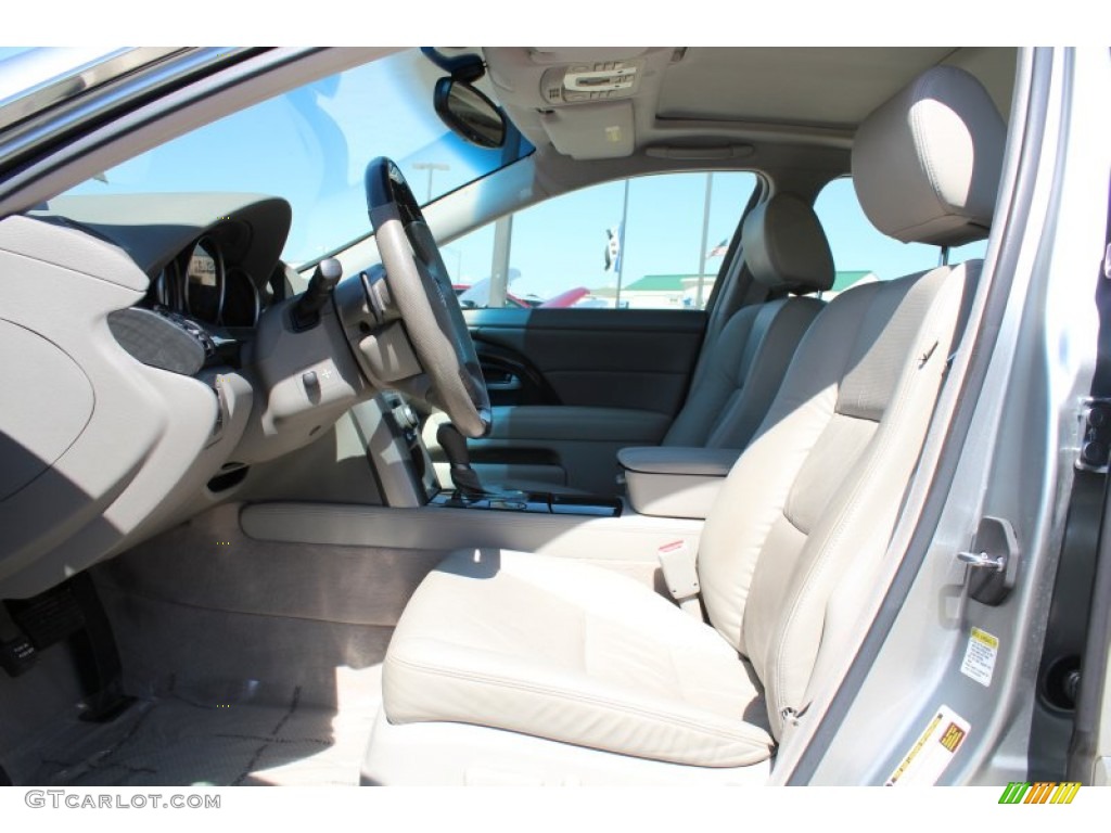 2010 RL Technology - Platinum Frost Metallic / Taupe Gray photo #16