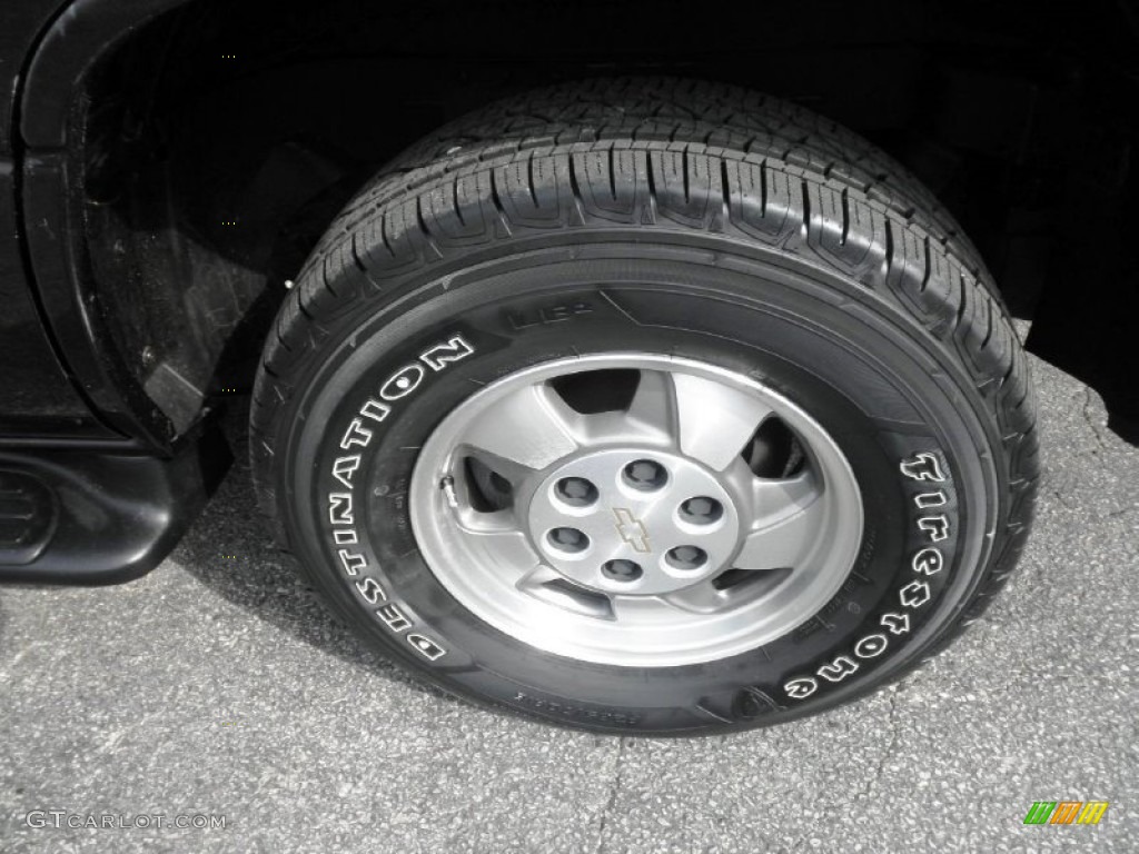 2001 Tahoe LT 4x4 - Onyx Black / Graphite/Medium Gray photo #18