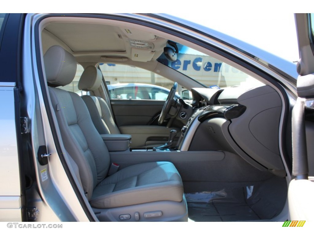 2010 RL Technology - Platinum Frost Metallic / Taupe Gray photo #18