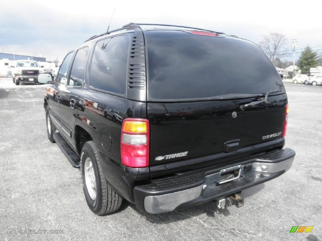 2001 Tahoe LT 4x4 - Onyx Black / Graphite/Medium Gray photo #19