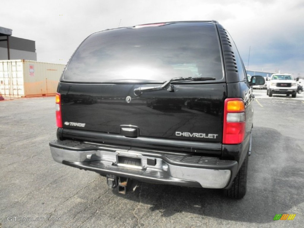 2001 Tahoe LT 4x4 - Onyx Black / Graphite/Medium Gray photo #22