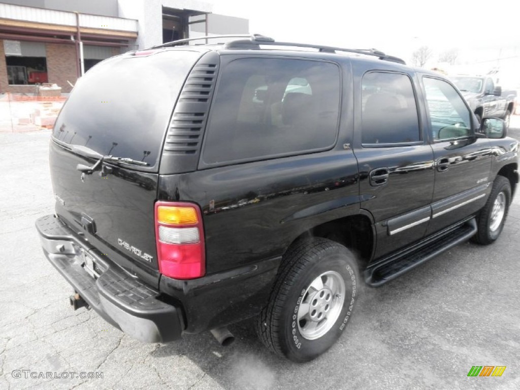 2001 Tahoe LT 4x4 - Onyx Black / Graphite/Medium Gray photo #27