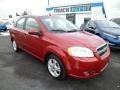 Sport Red - Aveo LT Sedan Photo No. 1