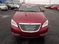 2012 Deep Cherry Red Crystal Pearl Coat Chrysler 200 LX Sedan  photo #2