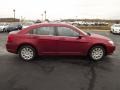 Deep Cherry Red Crystal Pearl Coat 2012 Chrysler 200 LX Sedan Exterior