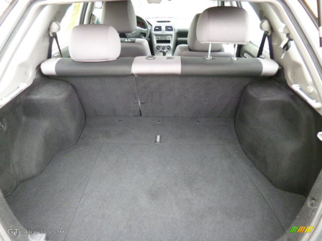 2007 Impreza 2.5i Wagon - Crystal Gray Metallic / Anthracite Black photo #6