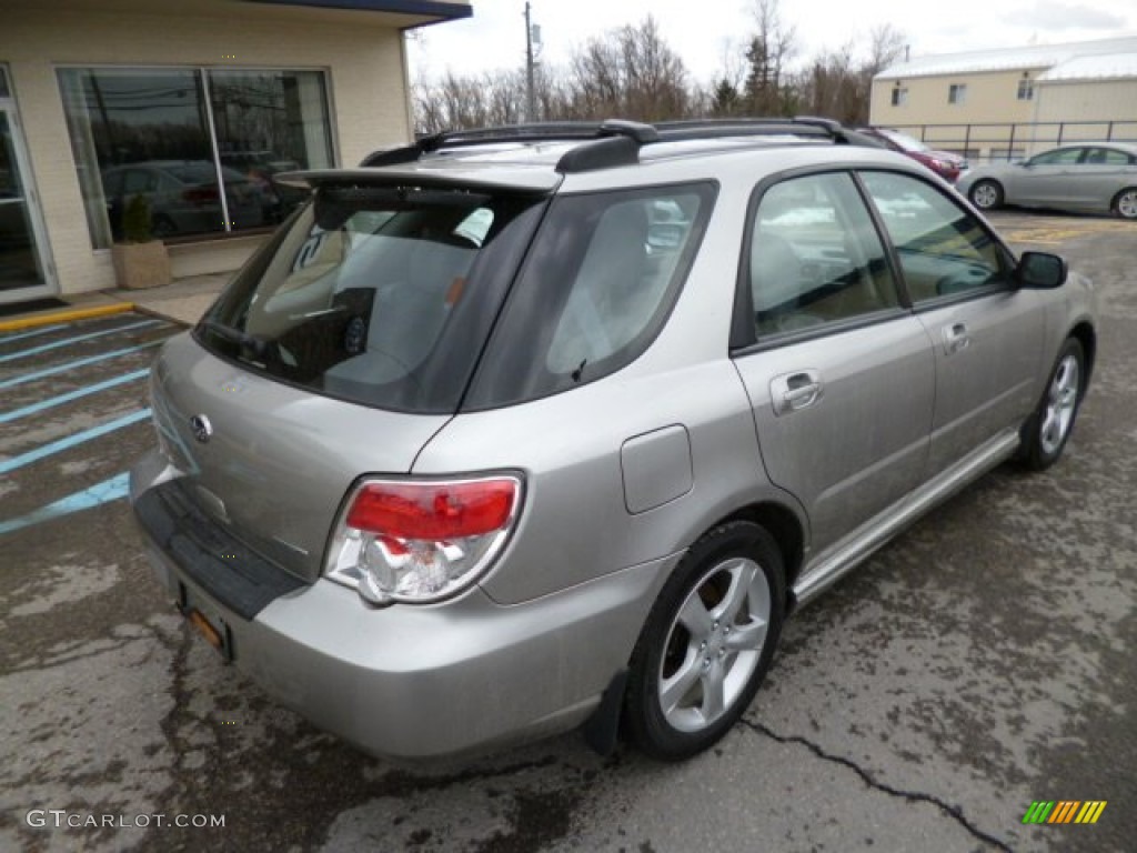 2007 Impreza 2.5i Wagon - Crystal Gray Metallic / Anthracite Black photo #11