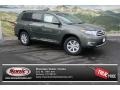 2013 Cypress Green Pearl Toyota Highlander V6 4WD  photo #1