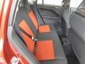 Dark Slate Gray/Orange Rear Seat Photo for 2008 Dodge Caliber #78968332