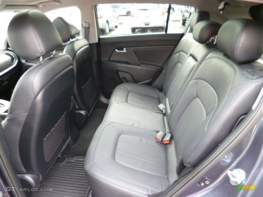 2012 Kia Sportage SX AWD Rear Seat Photo #78968579