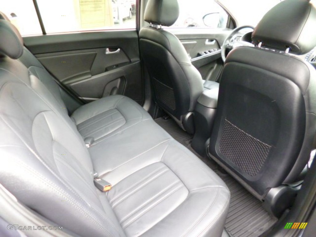 2012 Kia Sportage SX AWD Rear Seat Photo #78968685