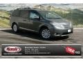 2013 Cypress Green Pearl Toyota Sienna Limited AWD  photo #1