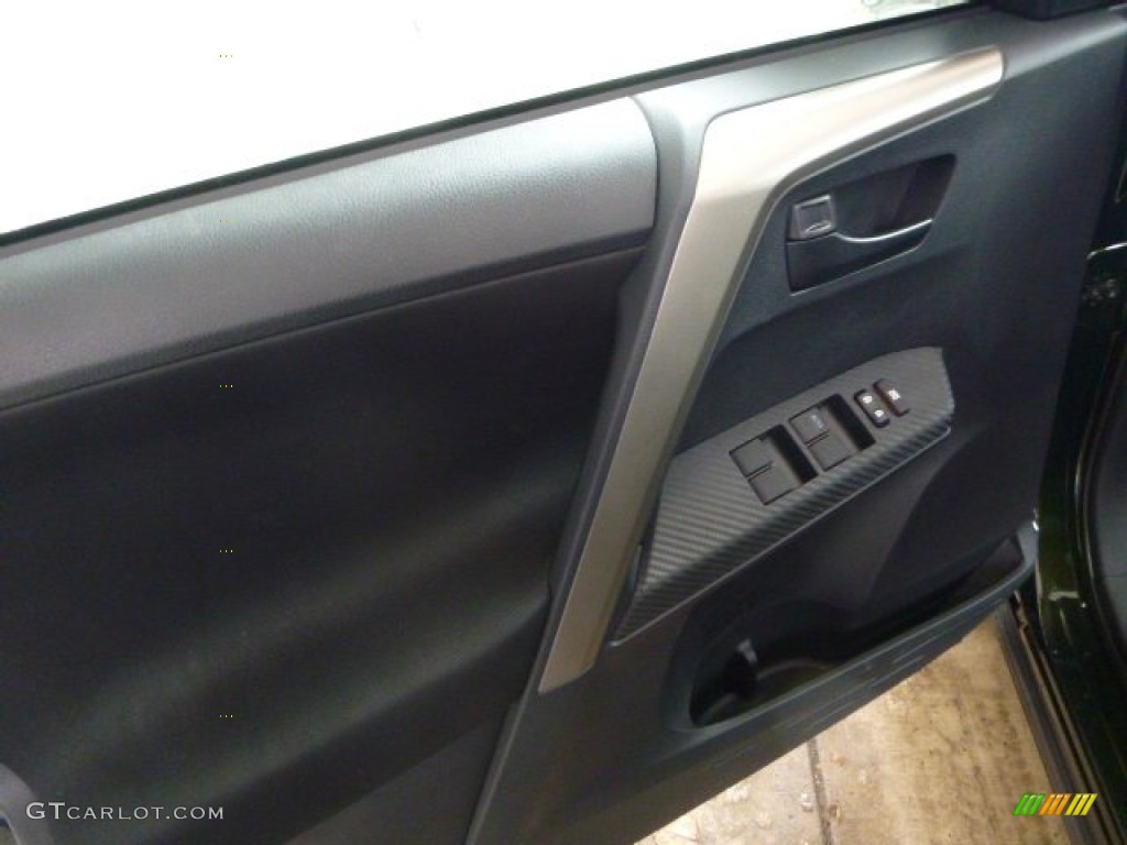 2013 RAV4 XLE AWD - Spruce Green Mica / Black photo #16