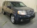 Bali Blue Pearl - Pilot EX-L 4WD Photo No. 3