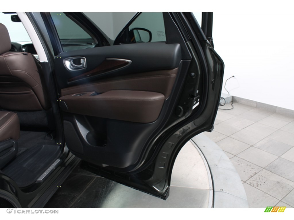 2013 Infiniti JX 35 AWD Java Door Panel Photo #78971383
