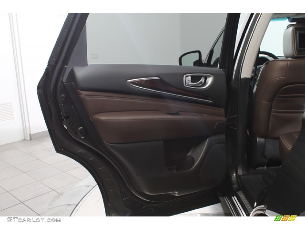 2013 Infiniti JX 35 AWD Java Door Panel Photo #78971397