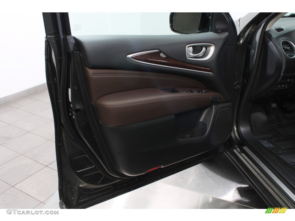 2013 Infiniti JX 35 AWD Java Door Panel Photo #78971422