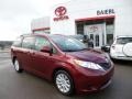 Salsa Red Pearl 2012 Toyota Sienna LE AWD