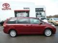 2012 Salsa Red Pearl Toyota Sienna LE AWD  photo #7