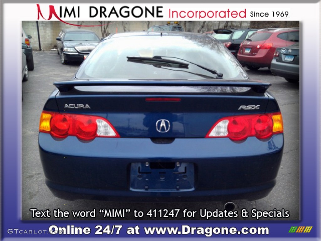 2004 RSX Sports Coupe - Eternal Blue Pearl / Ebony photo #7