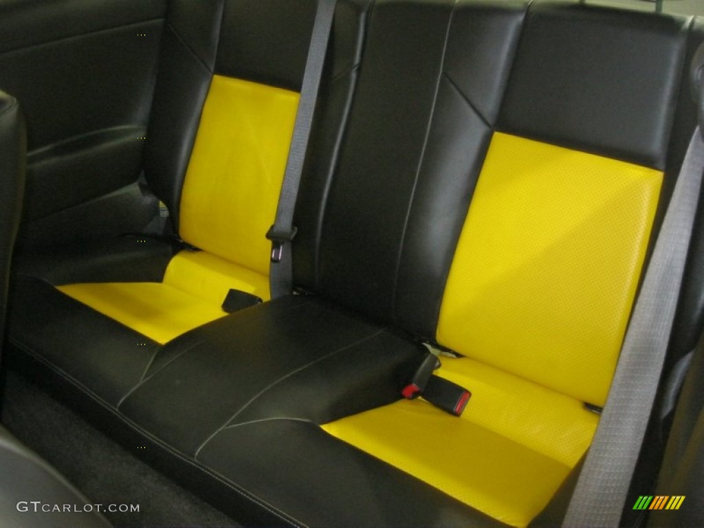 Ebony/Yellow Interior 2005 Chevrolet Cobalt SS Supercharged Coupe Photo #78973258