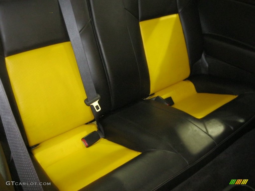 Ebony/Yellow Interior 2005 Chevrolet Cobalt SS Supercharged Coupe Photo #78973285