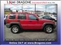 2002 Flame Red Jeep Liberty Sport  photo #5
