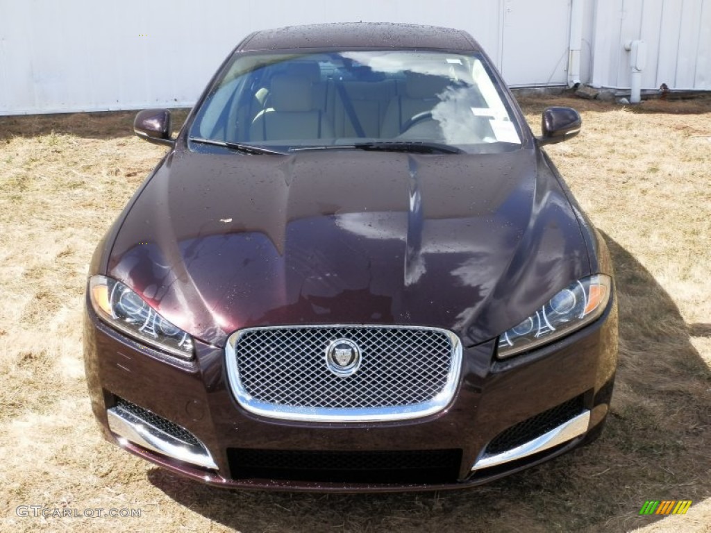 2013 XF 3.0 AWD - Caviar Metallic / Barley/Truffle photo #2