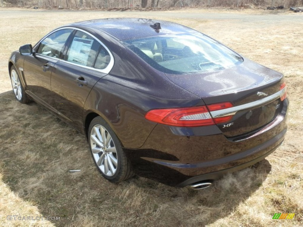 2013 XF 3.0 AWD - Caviar Metallic / Barley/Truffle photo #6