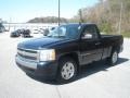 2007 Dark Blue Metallic Chevrolet Silverado 1500 LT Regular Cab  photo #12