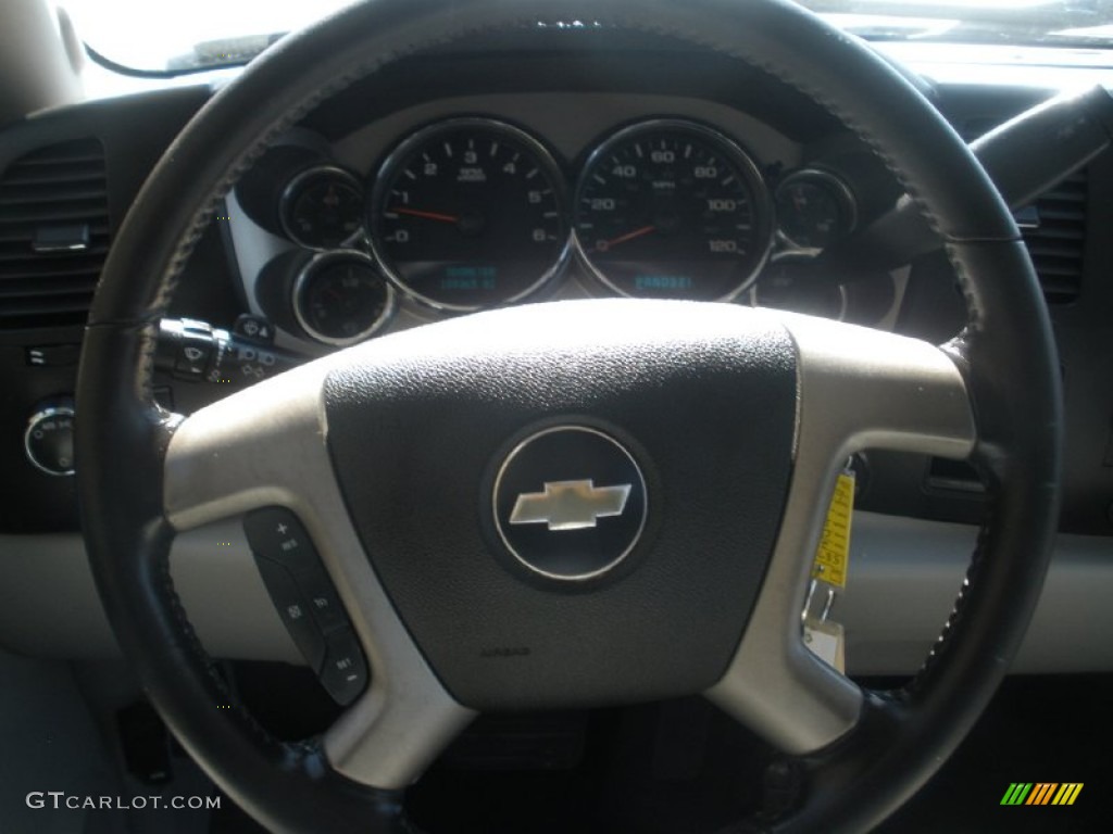 2007 Silverado 1500 LT Regular Cab - Dark Blue Metallic / Light Titanium/Ebony Black photo #17