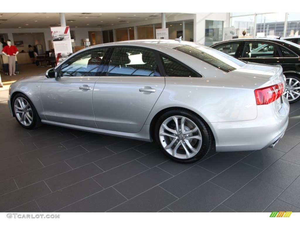 Ice Silver Metallic 2013 Audi S6 4.0 TFSI quattro Sedan Exterior Photo #78974731