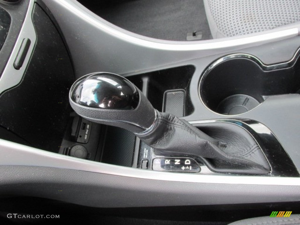 2011 Sonata GLS - Midnight Black / Gray photo #15