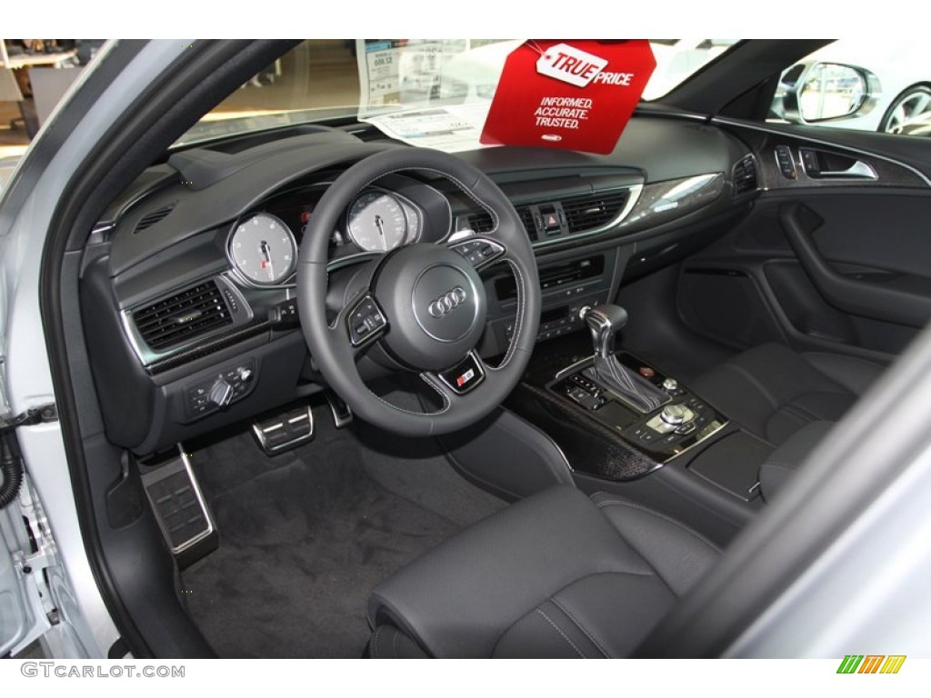 Black Interior 2013 Audi S6 4.0 TFSI quattro Sedan Photo #78974807